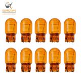 Fagis T20 7440 7443 12v21w 21/5w汽車剎車燈泡尾燈原色琥珀玻璃