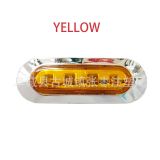 工廠供應(yīng)4LED卡車邊燈 12v-24V卡車信號(hào)燈出口 外貿(mào)邊燈