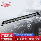 新款LED工作燈小單排LED長條燈中網(wǎng)燈工程車燈挖機輔助燈射燈