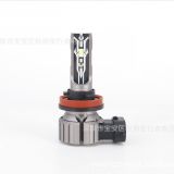 跨境專(zhuān)供 直插式 新品E2 LED車(chē)燈H4/H7/h11/9005汽車(chē)大燈前大燈