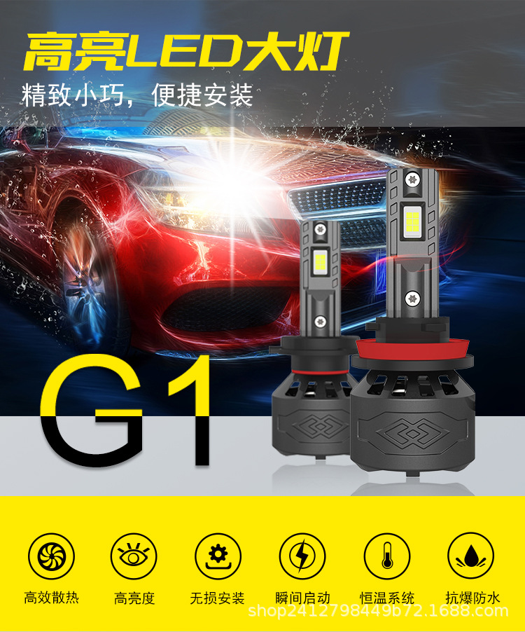 LED汽車大燈詳情圖
