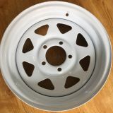 廠家13寸拖車(chē)掛車(chē)輪轂4/5/6孔 房車(chē)ATV游艇拖車(chē)輪轂 改裝配件鋼圈