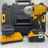 外貿(mào)600N工業(yè)級無刷鋰電扳手汽修木工大扭力沖擊電動扳手廠家批發(fā)