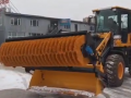 裝載機(jī)式清雪車 柴油版除雪車 鏟車改裝掃雪機(jī) (390播放)