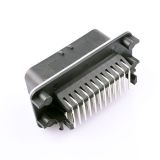 廠家供應 35孔板端汽車線束連接器接插件護套 鍍鋅彎針 776163-1