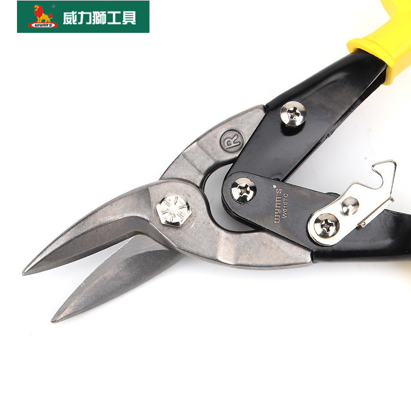 威力獅航空剪工業(yè)級鐵皮剪 不銹鋼板剪刀 多功能專業(yè)龍骨剪鐵絲剪