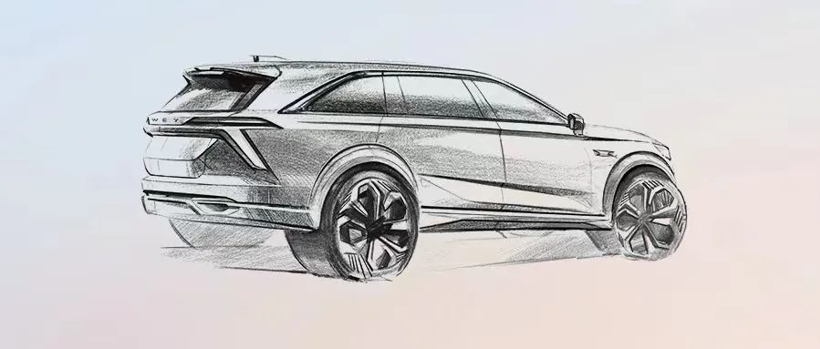 魏牌將發(fā)布首款大六座SUV